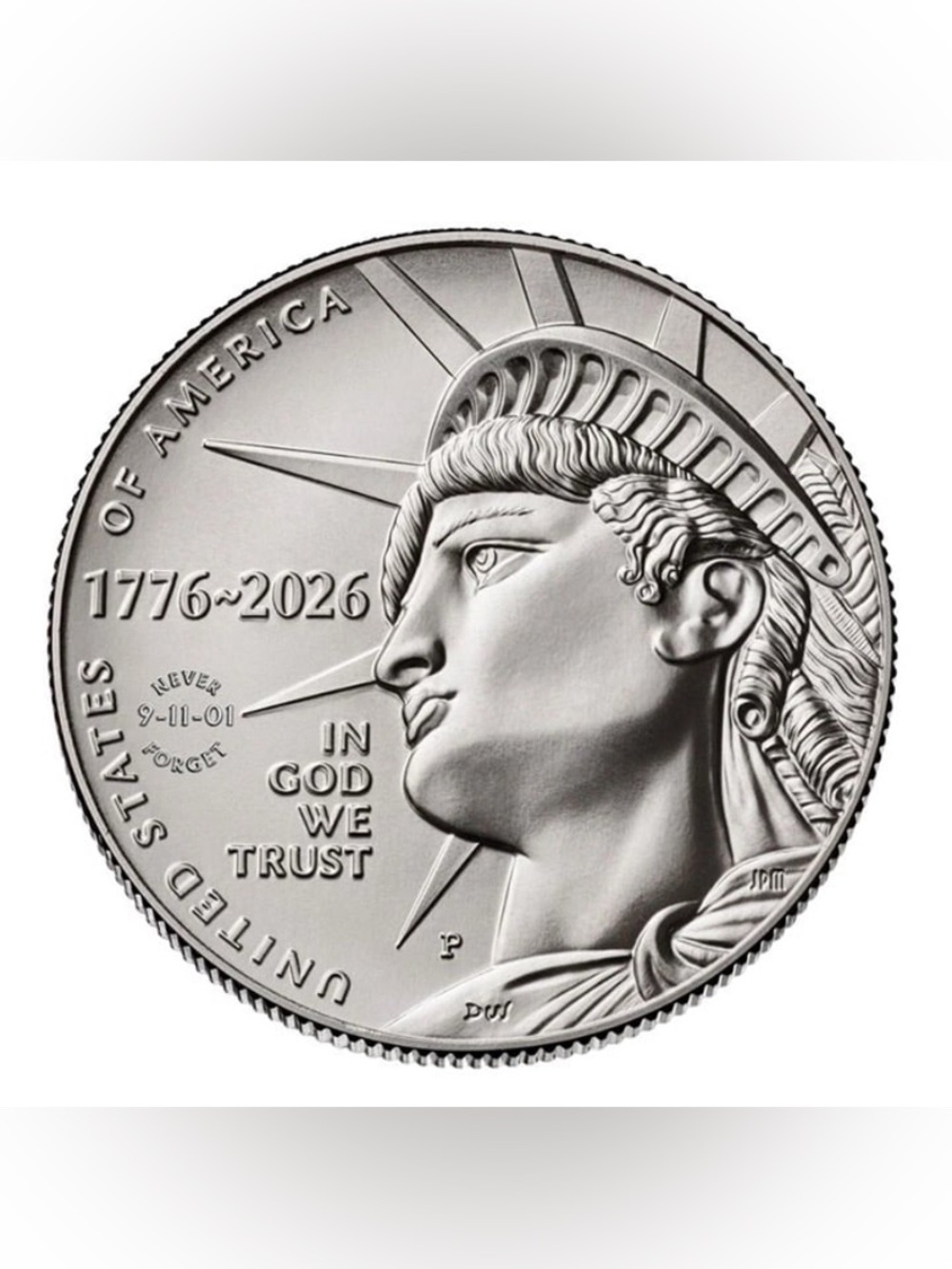 2026 Semiquincentennial Half Dollar Coin NEVER FORGET 9-11-01 Privy Rare US Mint